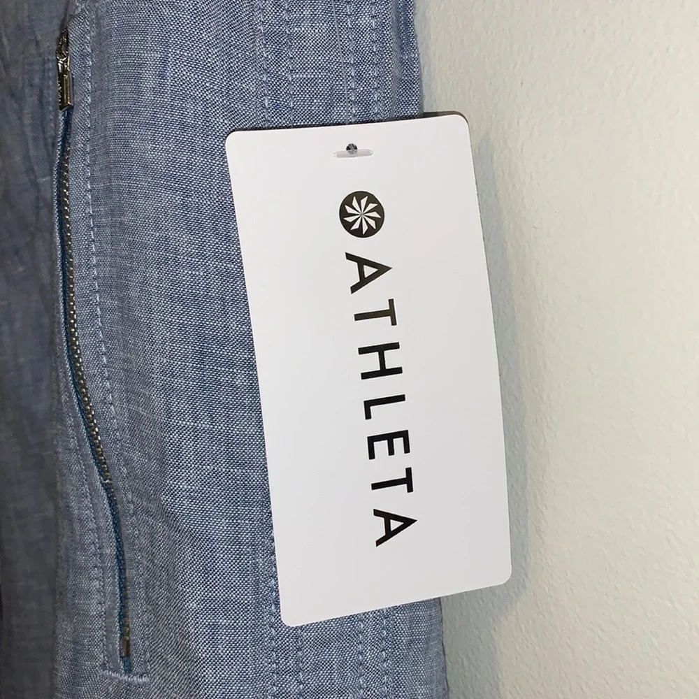 NWT Athleta Plus size Cabo Linen Jogger - Picture 7 of 11